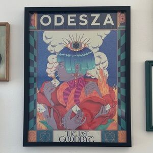 Odesza 'The Last Goodbye' Tour Art Print - Multicolor